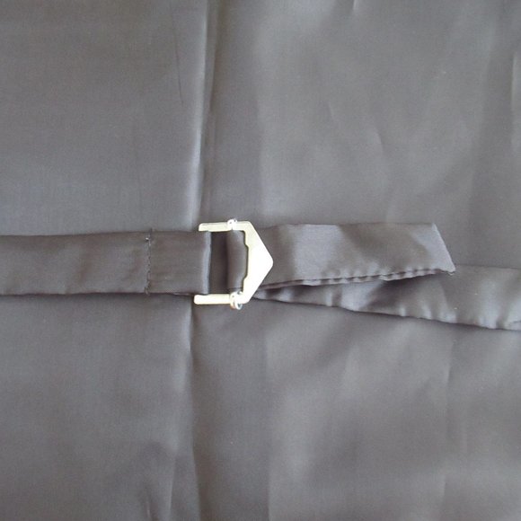 Vesuvio Napoli Men's Plaid Design Dress Vest Size Small Black, Turquoise, White - Picture 8 of 11